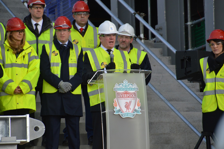 LFC Topping Out ceremony